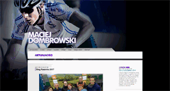 Desktop Screenshot of maciejdombrowski.pl